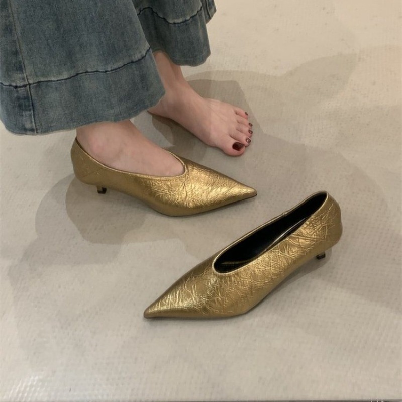 Women'S Shoes - Chaussures simples à talons plats et