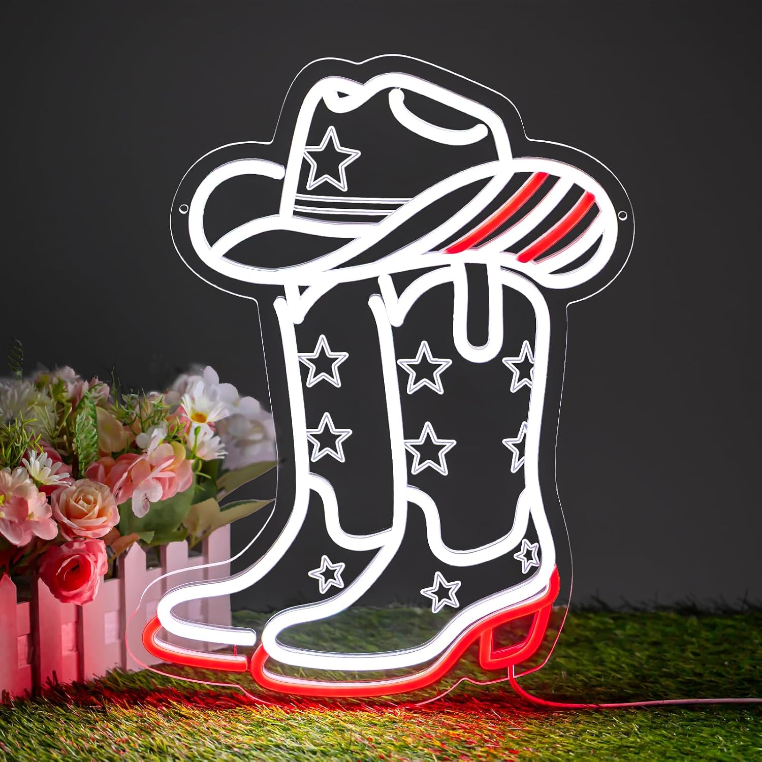 Boots - Enseigne néon LED pour bottes de