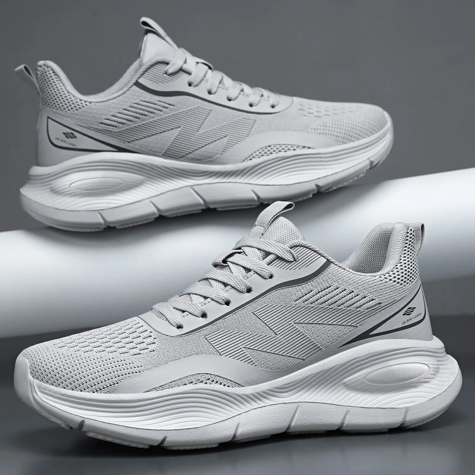 Shock Absorbing Gym Trainers - Baskets de course en maille pour