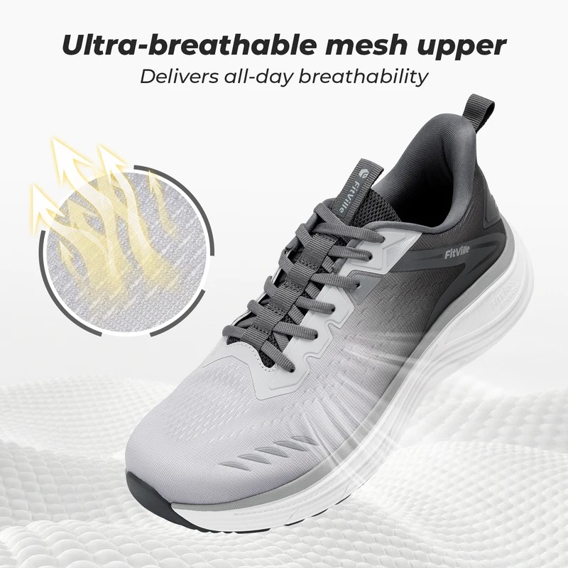 Baskets de sport pour hommes F - Wide Toe Box Running Sneakers avis et prix