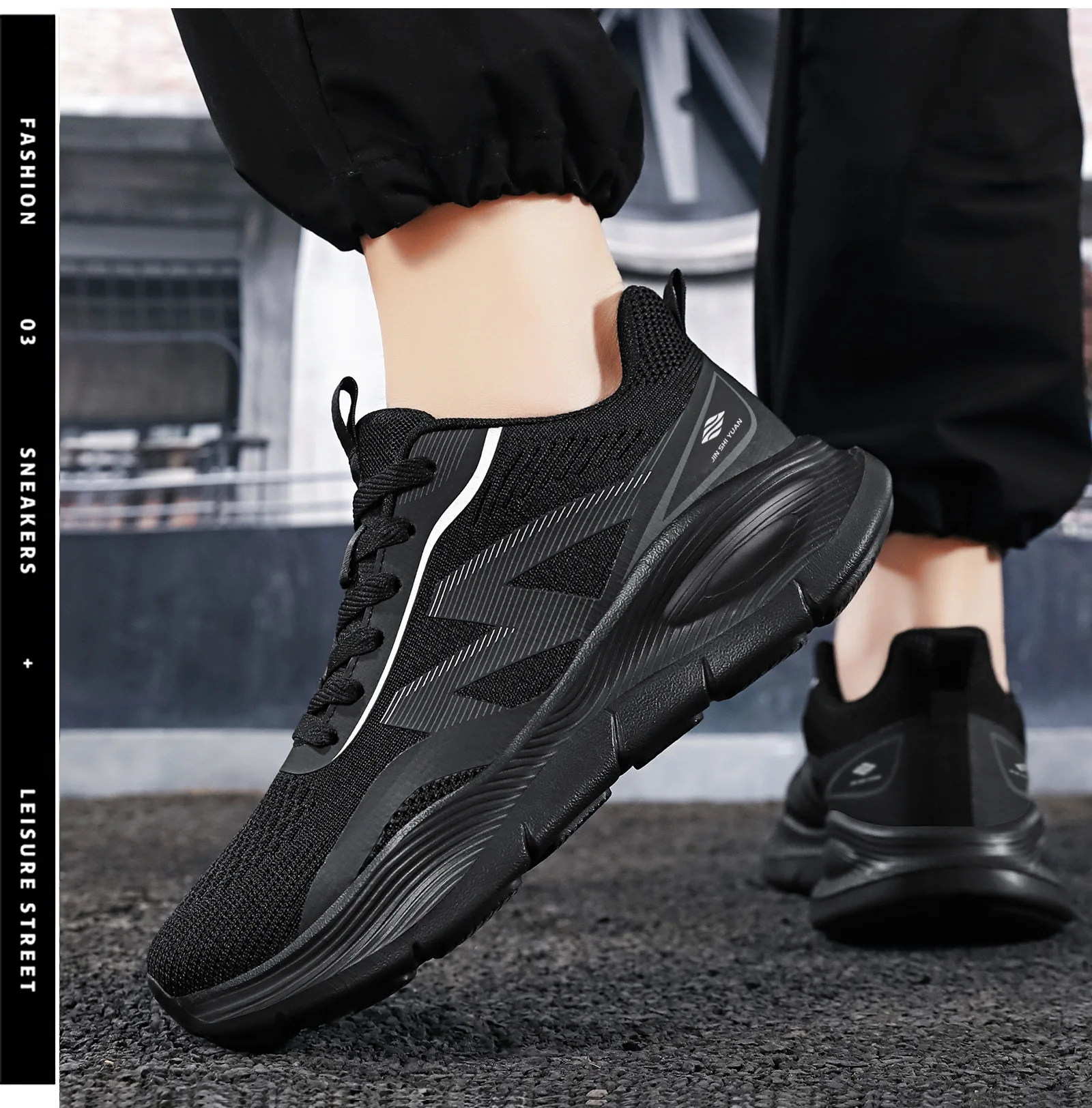 Baskets de course en maille po - Shock Absorbing Gym Trainers avis et prix